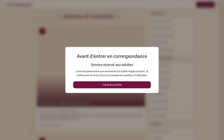 Screenshot of grencontre.com