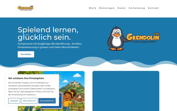 Screenshot of grendolin.ch
