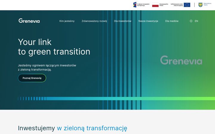 Screenshot of grenevia.com