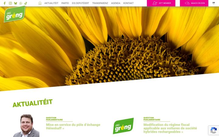 Screenshot of greng.lu