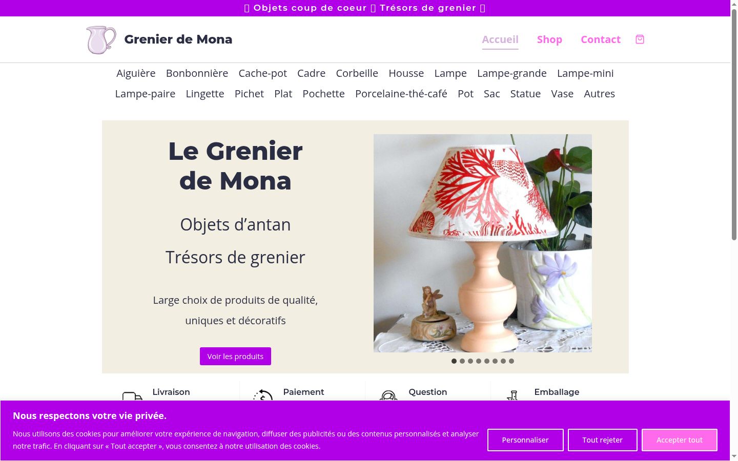 Screenshot tal-banner tal-kunsens muri qabel kwalunkwe interazzjoni