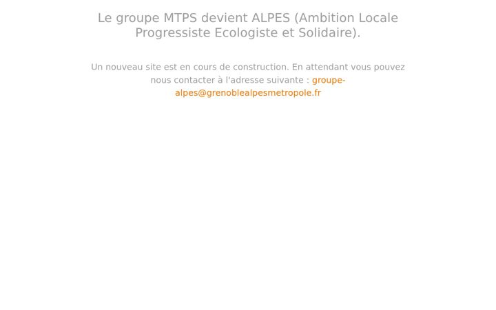 Screenshot of grenoblealpesmetropole-mtps.fr