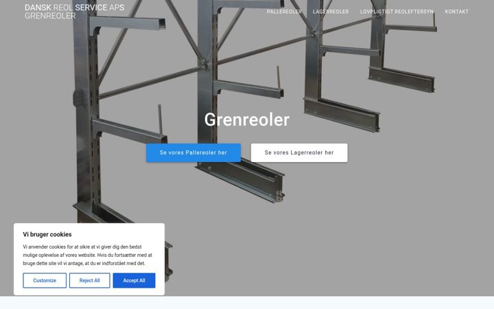 Screenshot of grenreol.dk