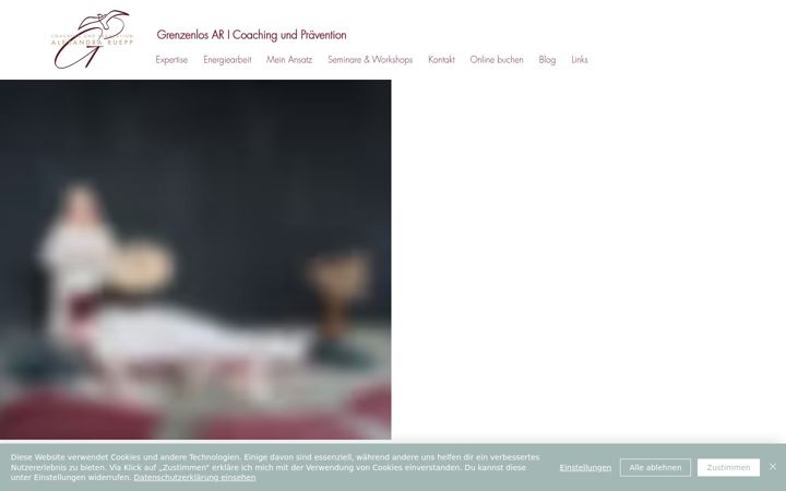 Screenshot of grenzenlosar.de