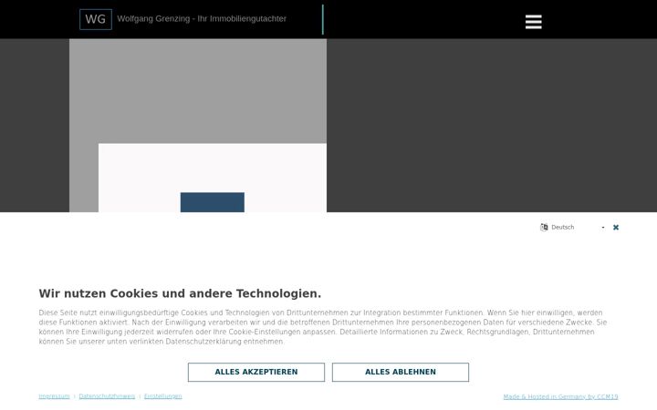 Screenshot of grenzing.de