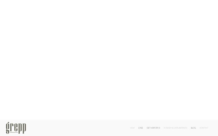 Screenshot of greppkommunikation.se