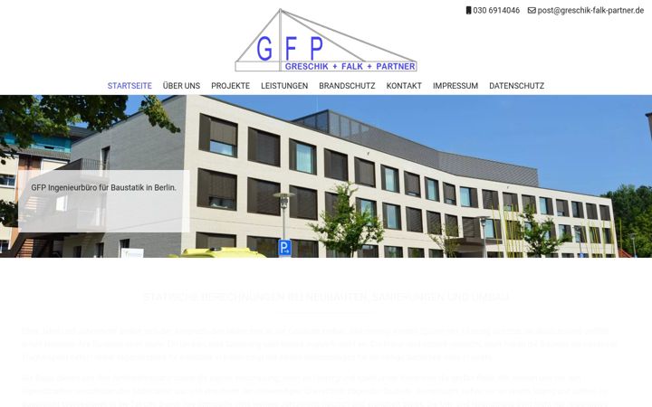 Screenshot of greschik-falk-partner.de