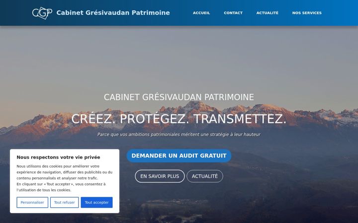 Screenshot of gresivaudan-patrimoine.com