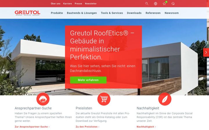 Screenshot of greutol.ch