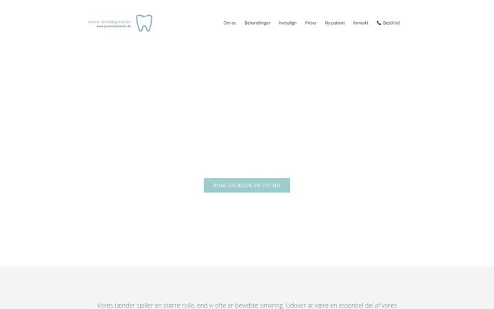 Screenshot of grevetandcenter.dk