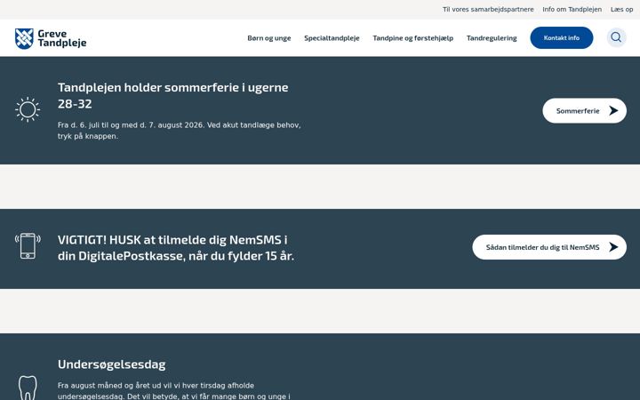 Screenshot of grevetandpleje.dk