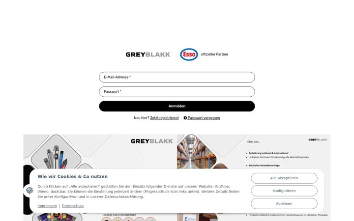 Screenshot of greyblakk.de