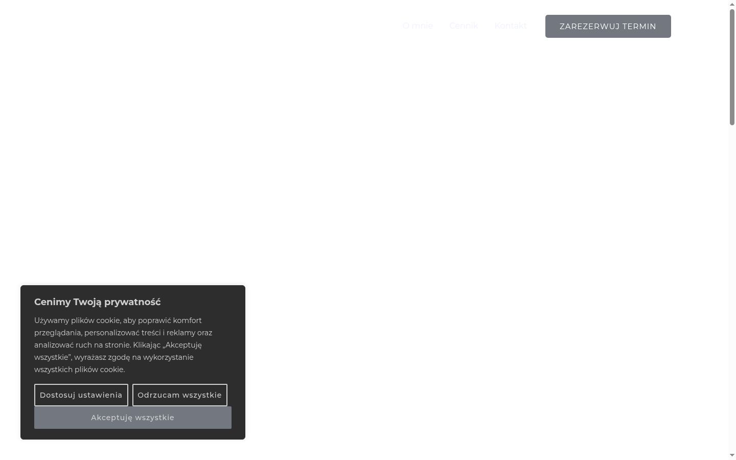 Screenshot tal-banner tal-kunsens muri qabel kwalunkwe interazzjoni