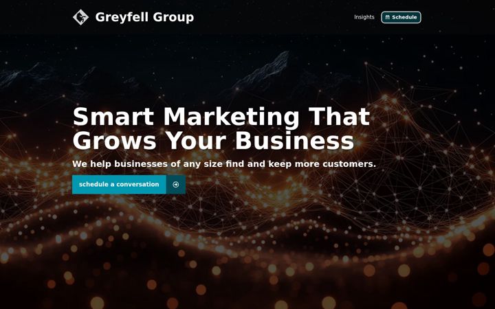 Screenshot of greyfellgroup.com