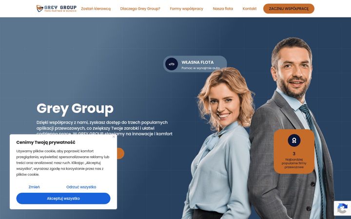 Screenshot of greygroup.com.pl
