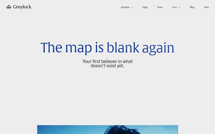 Screenshot of greylock.com