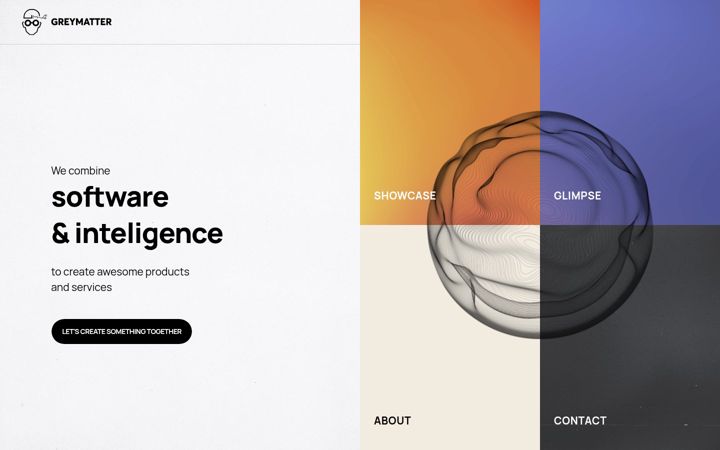 Screenshot of greymatter.gr