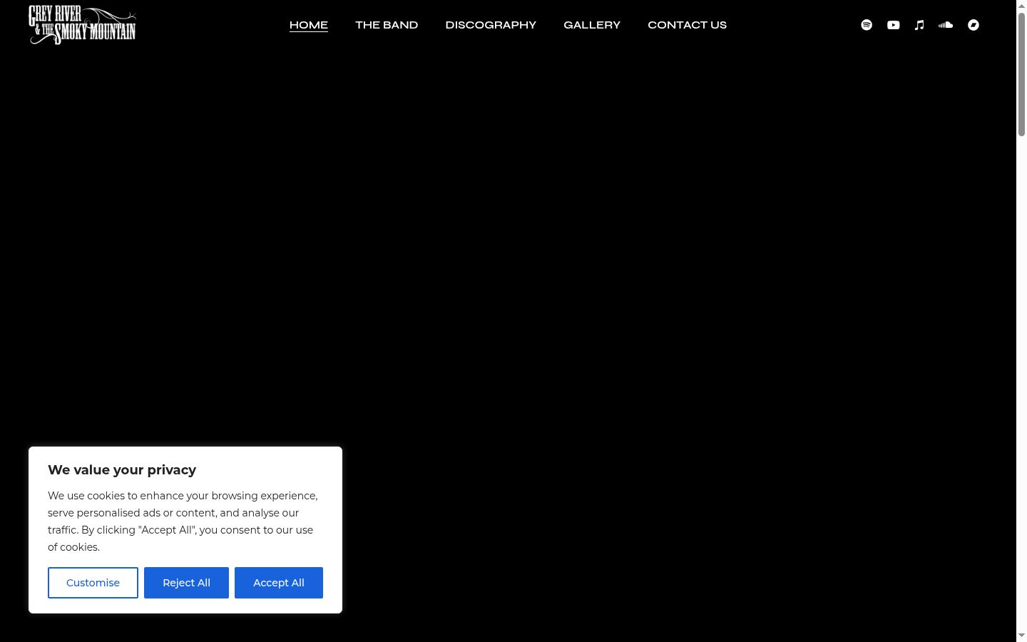 Screenshot tal-banner tal-kunsens muri qabel kwalunkwe interazzjoni