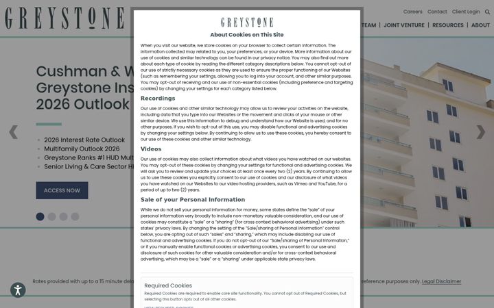 Screenshot of greystone.com