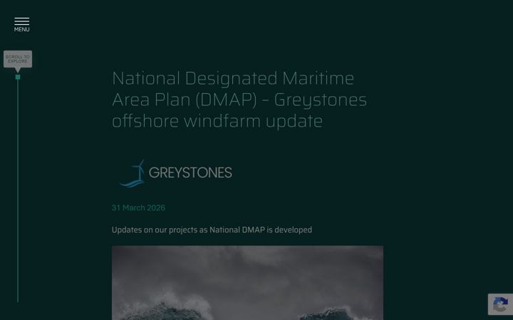 Screenshot of greystonesoffshorewind.ie