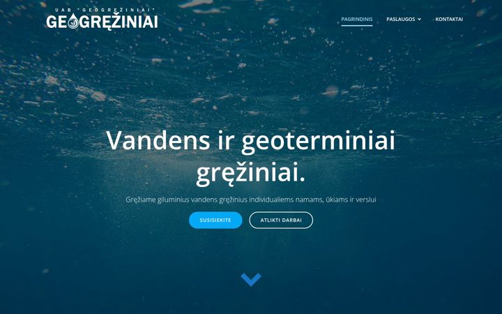 Snímek obrazovky greziniaivandeniui.lt