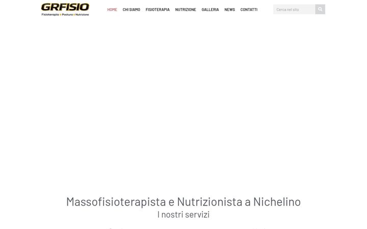 Screenshot of grfisio.it