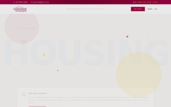 Screenshot of grhr.co.uk
