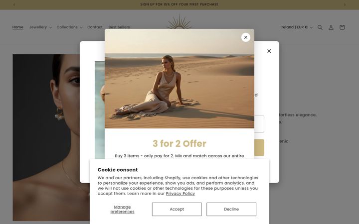 Screenshot of grian.ie