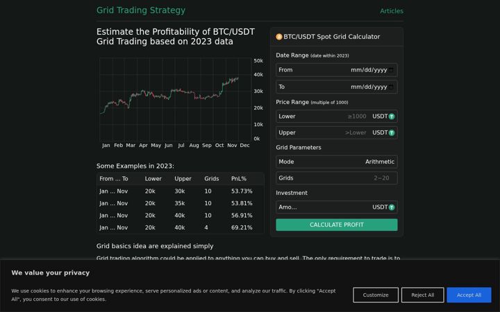 Screenshot of grid-trading-strategy.info