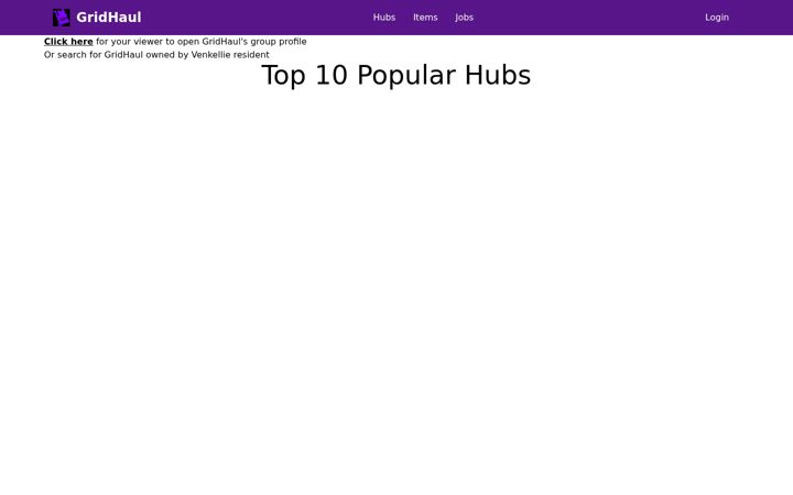 Screenshot of gridhaul.fun