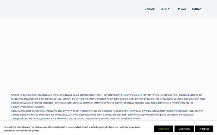 Screenshot of gridnet.pl