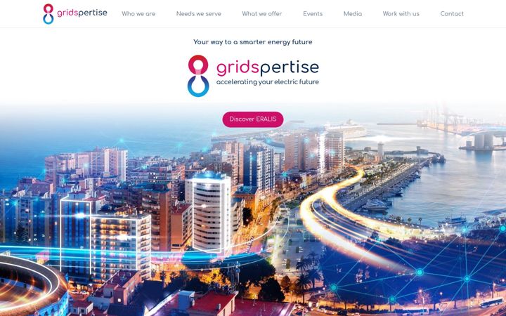 Screenshot of gridspertise.com