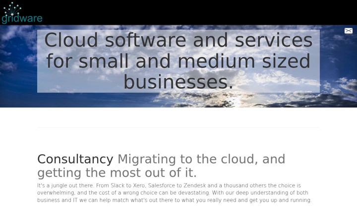 Screenshot of gridware.co.uk