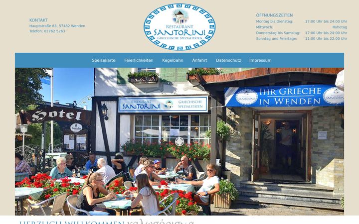 Screenshot of grieche-wenden.de