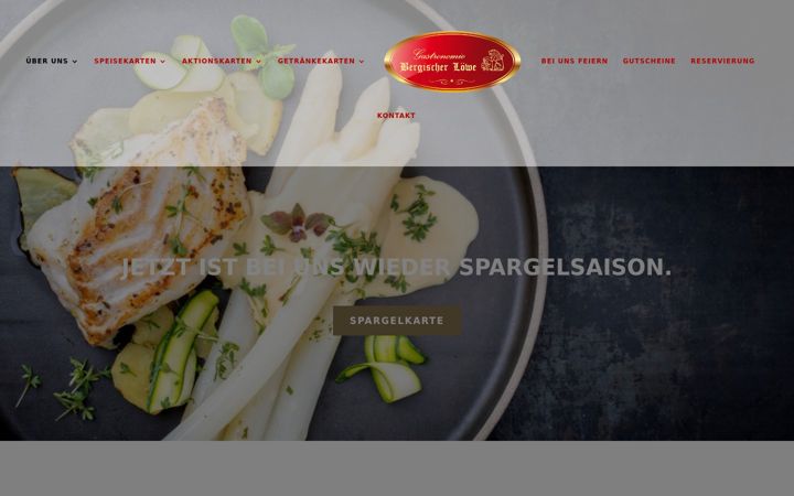 Screenshot of griechisches-restaurant-bergisch-gladbach.de