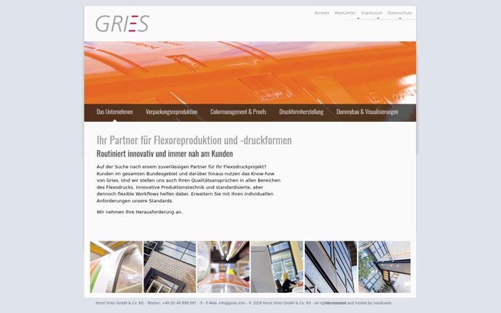 Screenshot of gries.info