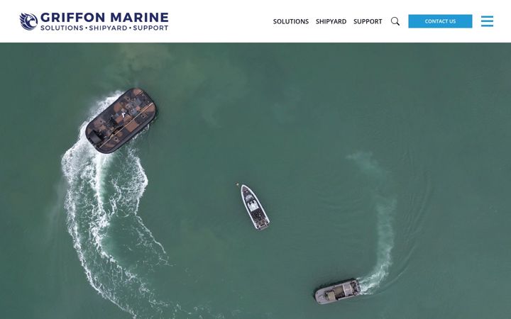 Screenshot of griffonmarine.com