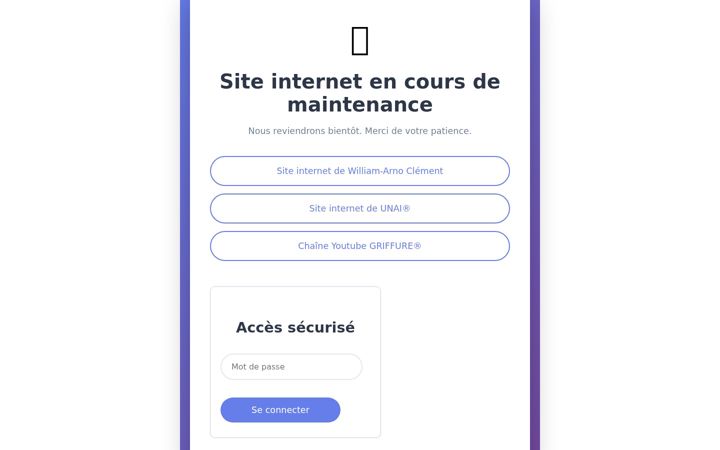 Screenshot of griffure.com