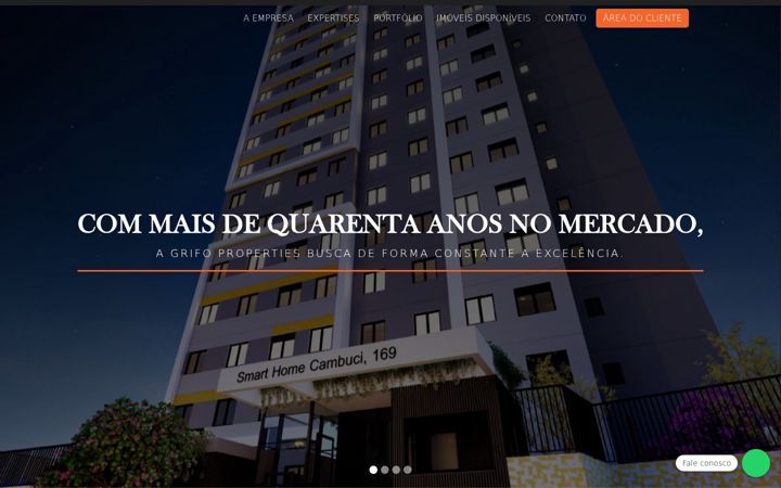 Screenshot of grifoprop.com.br