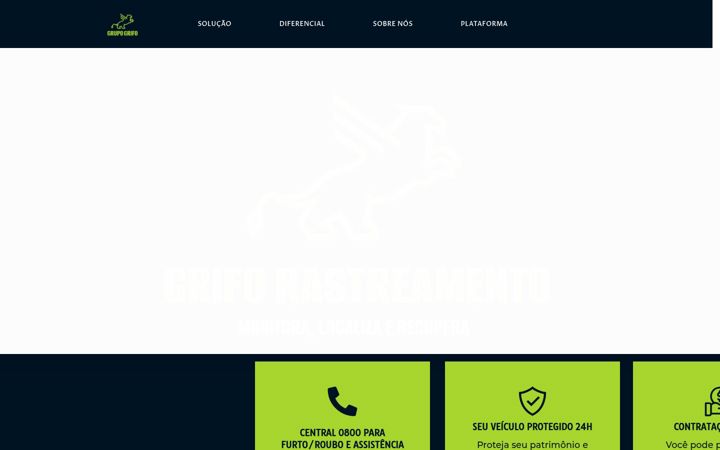 Zrzut ekranu griforastreamento.com