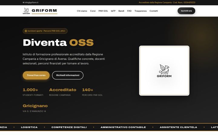 Screenshot of griform.it