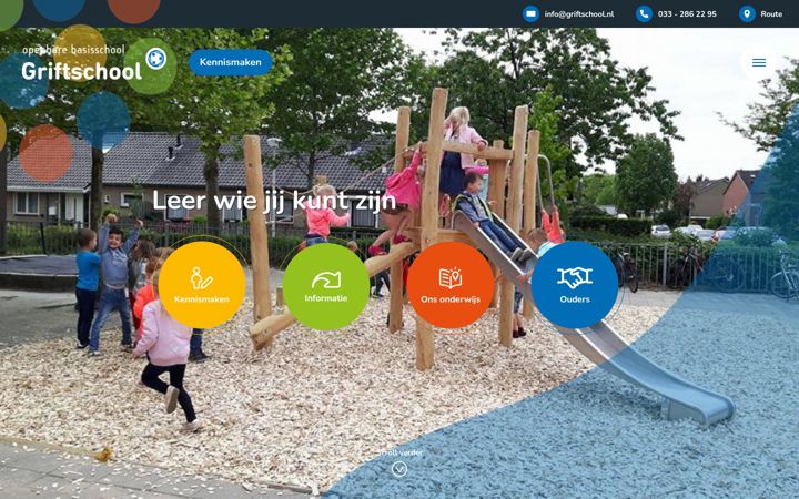 Screenshot of griftschool.nl