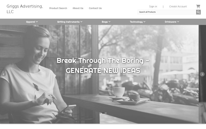 Zrzut ekranu griggsadvertisingllc.com