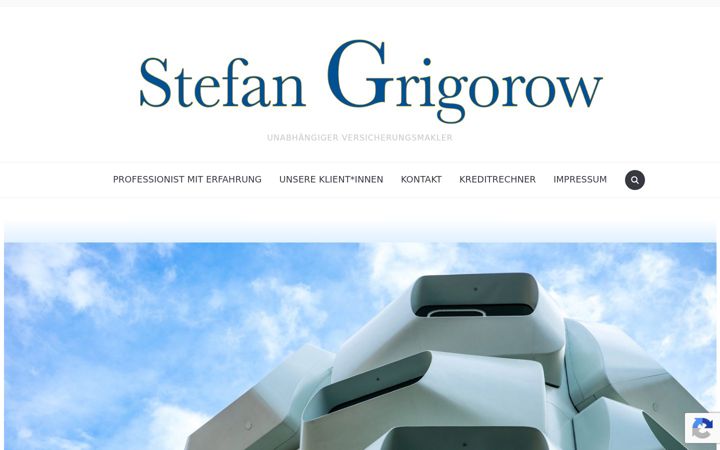 Screenshot of grigorow.at