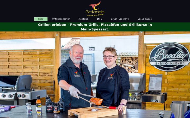 Zrzut ekranu grilando.com