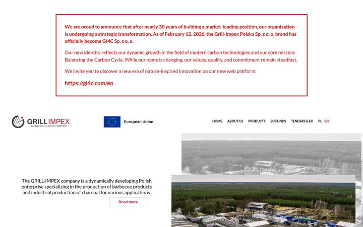 Screenshot of grill-impex.com.pl