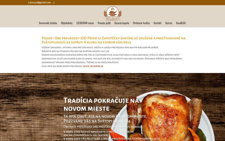 Screenshot of grill-kura.sk