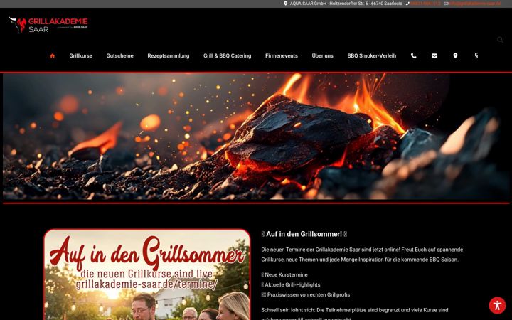 Screenshot di grillakademie-saar.de