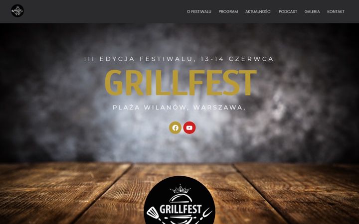 Screenshot of grillfest.pl