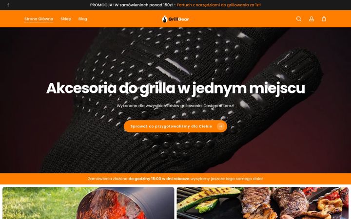 Capture d'écran de grillgear.eu